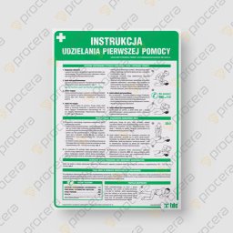 PROCERA PRC-IAA11DNCN - INSTRUKCJA UDZIELANIA PIERWSZEJ POMOCY 24,5 X 35 IA A11 DN CN