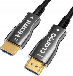 Kabel Claroc HDMI - HDMI 10m czarny (PRO-HDMI-21-10M)