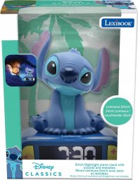 Lexibook Budzik 3D z lampką Stitch