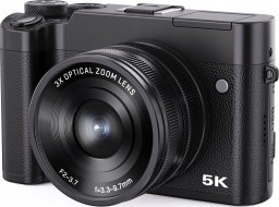 Aparat cyfrowy Xrec Aparat Cyfrowy Vlog 5k 64mp Bls-205x Wi-fi 3x Zoom Optyczny Antishake /  Bls-205x