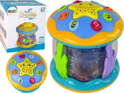 LeanToys Wielofunkcyjny Projektor Gwiazd Lampka Nocna Ocean Podwodny Świat
