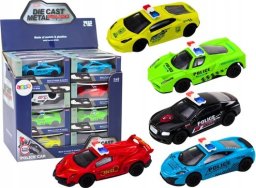 LeanToys Autko Resorak Policyjny 1:43 Metalowy Napęd Gumowe Koła