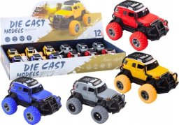 LeanToys Autko Terenowe 1:32 Metalowe Gumowe Koła Światła Dźwięki Napęd