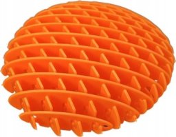 LeanToys Zabawka Fidget Pomarańczowa Antystresowa Elastyczna Sensoryczna 10cm