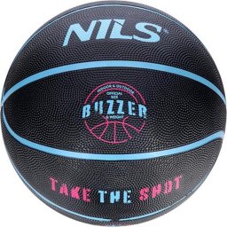 Nils Extreme NPK251 PIŁKA DO KOSZYKÓWKI CZARNA BUZZER 5 NILS