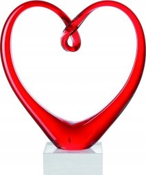 Leonardo Leonardo - Serce szklane czerwone 24cm EMOZIONE