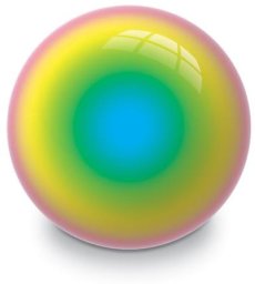 Icom Mondo piłka 230mm Rainbow 26045