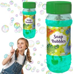 Dodo Płyn Do Tworzenia Baniek Mydlanych Dla Dzieci Ilustracja Dinozaury 145 ml