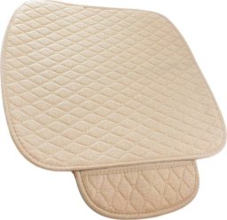 Aptel Wygodny POKROWIEC na przedni fotel samochodu 50x52cm beżowy AG833B