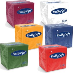 Bulky Soft Serwetki 24x24cm 2w celulozowe białe (10 -