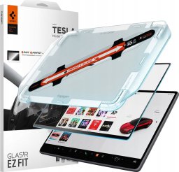 Etui do nawigacji Spigen Tesla EZ Fit Anti Glare Screen Protector 1 Pack, transparency - Tesla Model 3 (2024)