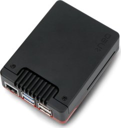 Argon40 Argon Neo 5 Bred - obudowa do Raspberry Pi 5 z wentylatorem - czarno-czerwona}