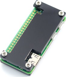 Gravlaser Obudowa Raspberry Pi Zero - Fluo Open - czarna}