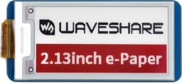 Waveshare Wyświetlacz E-Paper E-Ink 2,13'' 212x104px - SPI - 3 kolory - do Raspberry Pi Pico - Waveshare 19588}