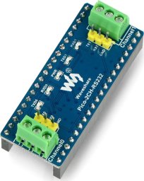 Waveshare 2-kanałowy moduł RS232 SP3232EEN transceiver do Raspberry Pi Pico, UART - RS232 - 19979}