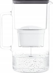 Dzbanek filtrujący Wessper Dzbanek D2 Borosilicate FutureFlow Aquamax (WES201-FF-BK)