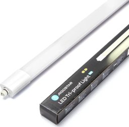 Świetlówka kompaktowa Aigostar Świętówka listwa oprawa led 230V 18W 60cm biała neutralna komplet Świętówka listwa oprawa led 230V 18W 60cm biała neutralna komplet