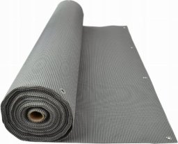 Rim Osłona balkonowa oczkowana srebrna ozdobna 1,2x3 m