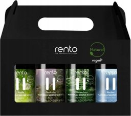 Sourcing Zestaw zapachów do sauny RENTO 4 × 100 ml