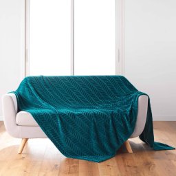 Douceur d`Interieur Narzuta z tłoczonym wzorem ARYA 180 x 220 cm