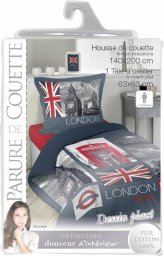 Douceur d`Interieur Pościel dla dzieci COUNT PRINT, 140 x 200 cm