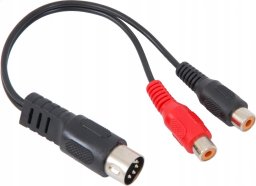 Kabel Monacor ACA-15/3 kabel DIN-phonowy 15cm