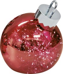 Dekoracja świąteczna Sompex Sompex Led Ball Globe D:20 Red - 72222