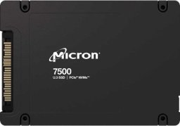 Dysk SSD Micron Micron 7500 PRO - SSD - Read Intensive - verschlusselt - 3.84 TB - intern - 2.5" (6.4 cm) - U.3 PCIe 4.0 (NVMe) - 256-Bit-AES, 3072-Bit-RSA, FIPS 140-3 Level 2, 208-Bit-RSA - TCG Opal Encryption 2.01