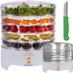 Suszarka Niewiadów Suszarka owoce 970.04 PC 500W przeźr.