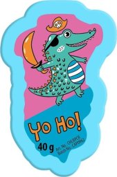 Chlapu Chlap CHLAPU CHLAP Zabawna Pastylka do kąpieli Piracki Krokodyl - guma balonowa 40g