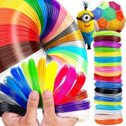 Heckermann Filament Do Długopisu 3D Mix 23 Kolorów - 115M
