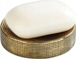 Wenko Mydelniczka ceramiczna RIVARA, złota, WENKO
