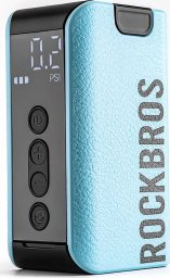 RockBros Pompka elektryczna 42520006001 z cyfrowym wyświetlaczem do opon / piłek / balonów - niebieska