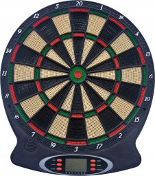 Enero DART ELEKTRONICZNY Z WYŚWIETLACZEM KLASYCZNY TARCZA 43 CM GRA RODZINNA 1051611