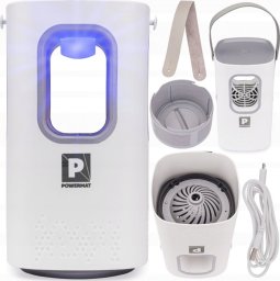 Powermat Lampa owadobójcza UV LED Owady Muchy Komary USB Powermat PM-LOUV-40T