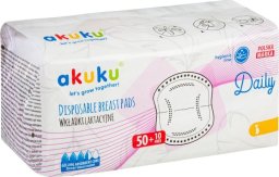 Akuku A0160 WKŁADKI LAKTACYJNE DAILY 60SZT