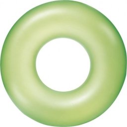 Bestway Kółko dla dzieci do pływania Neon Zielony 76cm