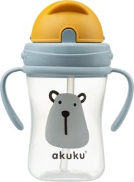 Akuku A0203 Bidon z chowaną słomką Miś