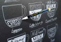 Securit Chalkmarker biały 1-2mm 7stk/pak (7 stk.)