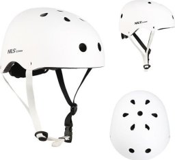  Nils Extreme MTW001 BIAŁY ROZM. M(55-58CM) KASK NILS EXTREME