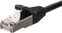 NetRack Patchcord RJ45, kat. 6 FTP F/UTP, 0,5m, Netrack, czarny