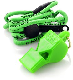 Fox40 Gwizdek ze sznurkiem Fox 40 Classic neon zielony (38019)
