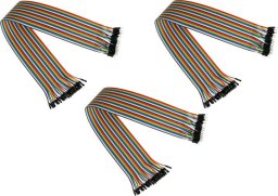 Alcasa kabelmeister Jumper Wire 40-Pin St-Bu 3er-Set 20cm