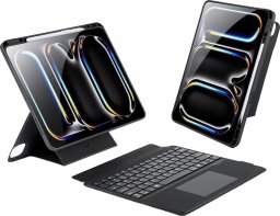 Dux Ducis Etui z klawiaturą bezprzewodową do iPad Pro 13 (2024) czarne