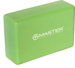 Master Kostka Klocek do Jogi MASTER Green 23 x 15 x 7,5 cm