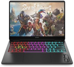 Laptop HP OMEN by HP Transcend Laptop 14-fb0001ny - Ultra 7-155H, 16GB, 1TB SSD, 14" 2.8K 400-nit 120Hz OLED HDR 500, GeForce RTX 4060 8GB, 1080p IR cam, US RGB backlit keyboard, 71Wh, Shadow Black, Win 11 Home, 1 years