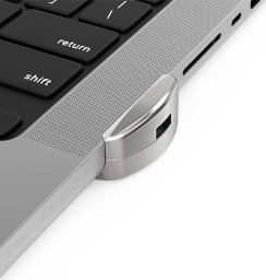 Linka zabezpieczająca Compulocks Compulocks Ledge Lock Adapter for MacBook Pro 14" M1, M2 & M3 - Sicherheitsschlossadapter - mit Schliesszylinder - fur Apple MacBook Pro 14.2 in (M1, M2, M3)