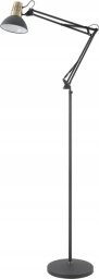 Lampa podłogowa Azzardo GTV Artemia F LP-ART-F-E27-10-DEC lampa stojąca podłogowa 1x40W E27 czarna/złota