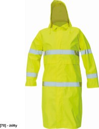 CERVA GORDON - płaszcz przeciwdeszczowy - żółty 3XL