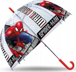Kids Euroswan Parasolka przezroczysta automatyczna 48cm Spiderman SP50024